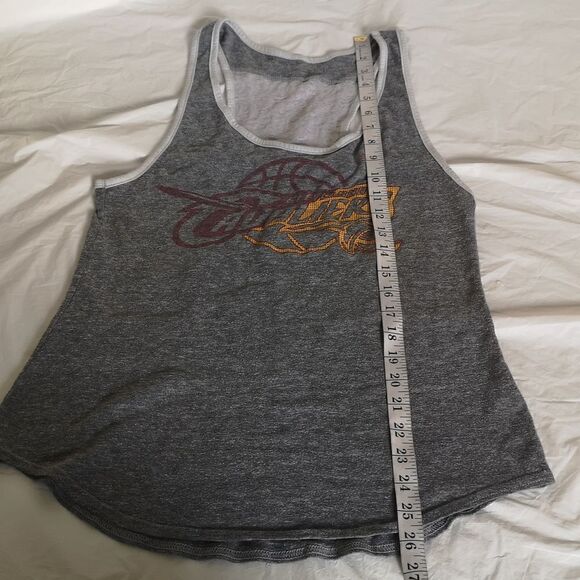 Adidas Ladies Racer Back Tank Top Medium Gray - Picture 9 of 16